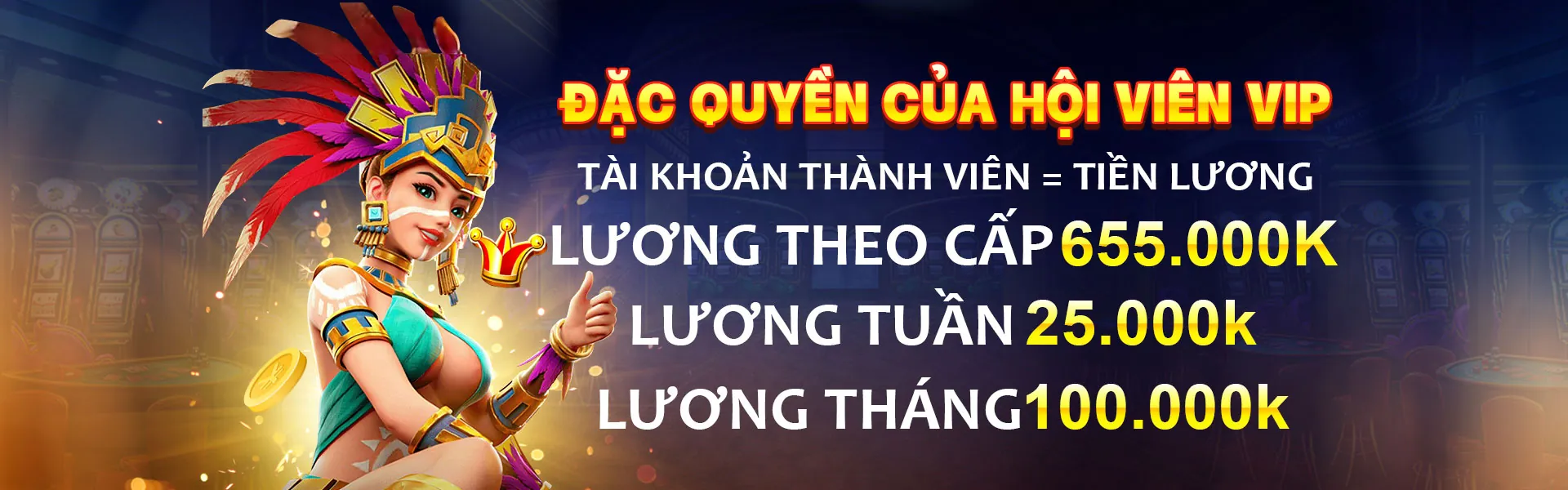 Hình ảnh sang trọng về đặc quyền VIP link vaobong88